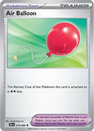 Air Balloon (079) [SV Black Bolt] Reverse Holofoil - Uncommon