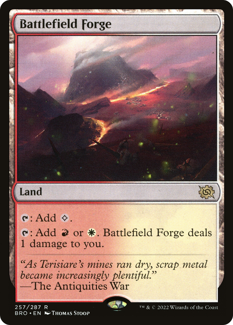 Battlefield Forge (BRO-257) [The Brothers' War] Foil
