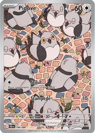 Pidove (148/086) [SV Black Bolt] Holofoil - Illustration Rare