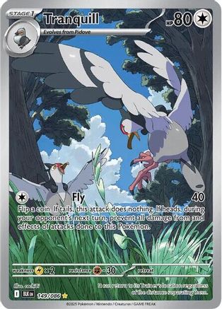 Tranquill (149/086) [SV Black Bolt] Holofoil - Illustration Rare