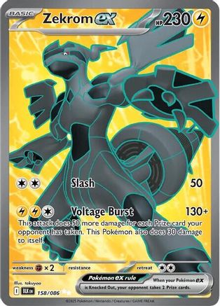 Zekrom ex (158/086) [SV Black Bolt] Holofoil - Ultra Rare