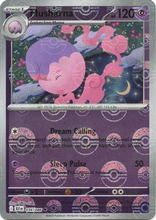 Musharna (Poke Ball Pattern) (036) [SV Black Bolt] Holofoil - Uncommon