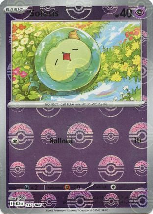 Solosis (Poke Ball Pattern) (037) [SV Black Bolt] Holofoil - Common
