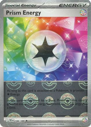Prism Energy (Poke Ball Pattern) (086) [SV Black Bolt] Holofoil - Uncommon