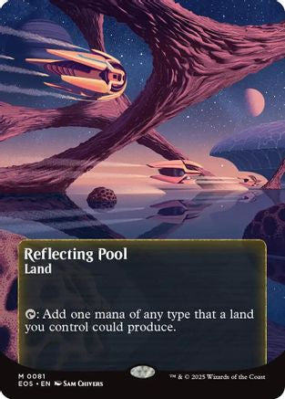Reflecting Pool (EOS-081) (Borderless) [Edge of Eternities: Stellar Sights] Foil