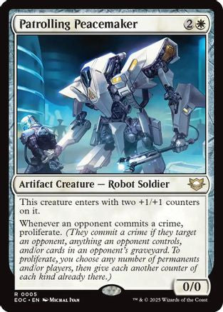 Patrolling Peacemaker (EOC-005) [Commander: Edge of Eternities]