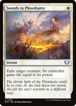 Swords to Plowshares (EOC-045) [Commander: Edge of Eternities]