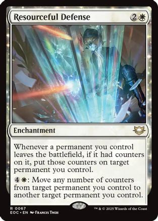 Resourceful Defense (EOC-067) [Commander: Edge of Eternities]