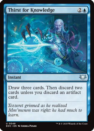 Thirst for Knowledge (EOC-048) [Commander: Edge of Eternities]