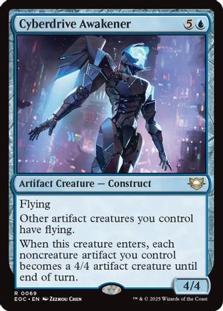 Cyberdrive Awakener (EOC-069) [Commander: Edge of Eternities]