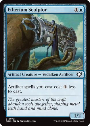 Etherium Sculptor (EOC-072) [Commander: Edge of Eternities]