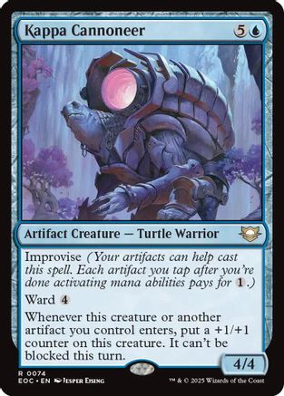 Kappa Cannoneer (EOC-074) [Commander: Edge of Eternities]