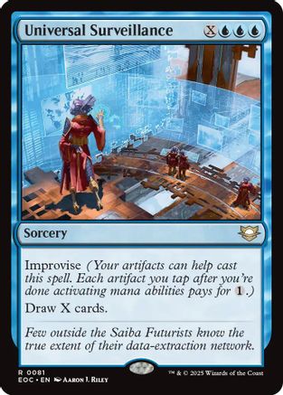 Universal Surveillance (EOC-081) [Commander: Edge of Eternities]