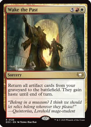 Wake the Past (EOC-128) [Commander: Edge of Eternities]