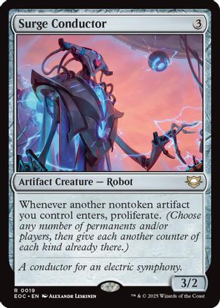 Surge Conductor (EOC-019) [Commander: Edge of Eternities]