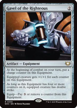 Gavel of the Righteous (EOC-055) [Commander: Edge of Eternities]