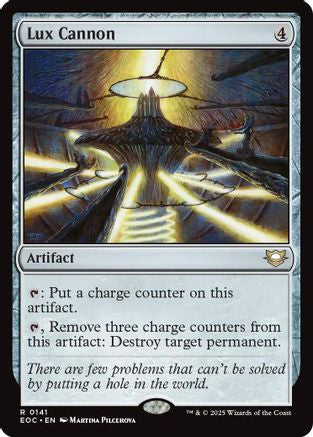 Lux Cannon (EOC-141) [Commander: Edge of Eternities]