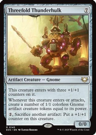 Threefold Thunderhulk (EOC-145) [Commander: Edge of Eternities]