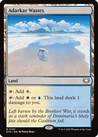 Adarkar Wastes (EOC-147) [Commander: Edge of Eternities]