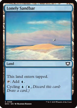 Lonely Sandbar (EOC-166) [Commander: Edge of Eternities]