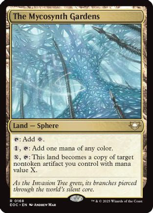 The Mycosynth Gardens (EOC-168) [Commander: Edge of Eternities]