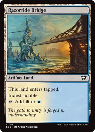 Razortide Bridge (EOC-171) [Commander: Edge of Eternities]