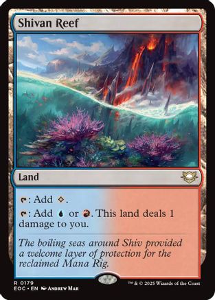 Shivan Reef (EOC-179) [Commander: Edge of Eternities]