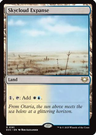 Skycloud Expanse (EOC-181) [Commander: Edge of Eternities]