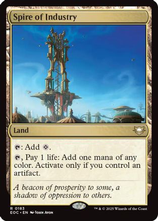 Spire of Industry (EOC-183) [Commander: Edge of Eternities]