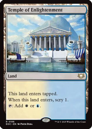 Temple of Enlightenment (EOC-186) [Commander: Edge of Eternities]