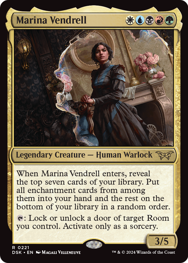Marina Vendrell (DSK-221) [Duskmourn: House of Horror] Foil
