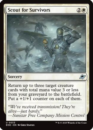 Scout for Survivors (EOE-033) [Edge of Eternities]