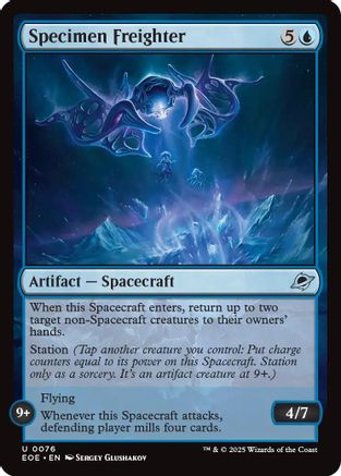 Specimen Freighter (EOE-076) [Edge of Eternities] Foil