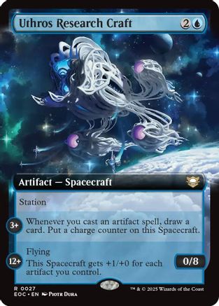 Uthros Research Craft (Extended Art) (EOC-027) [Commander: Edge of Eternities]