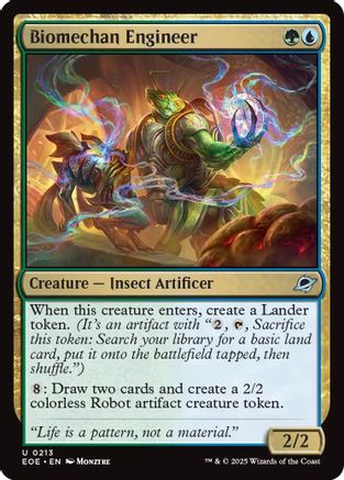 Biomechan Engineer (EOE-213) [Edge of Eternities] Foil
