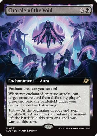 Chorale of the Void (Extended Art) (EOE-331) [Edge of Eternities]