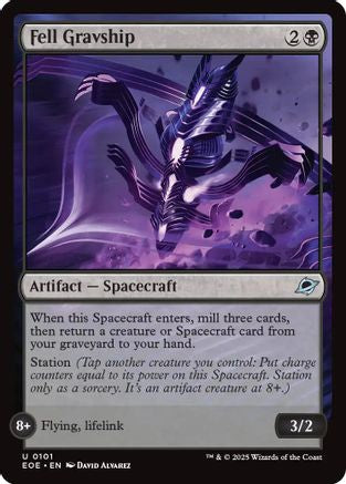 Fell Gravship (EOE-101) [Edge of Eternities] Foil