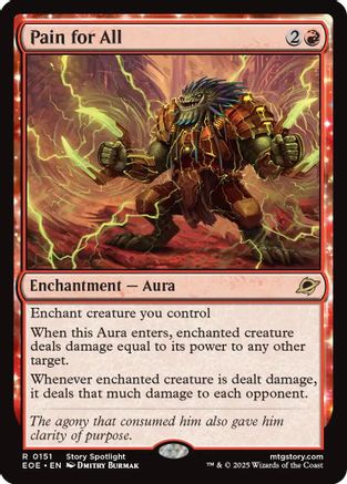 Pain for All (EOE-151) [Edge of Eternities] Foil