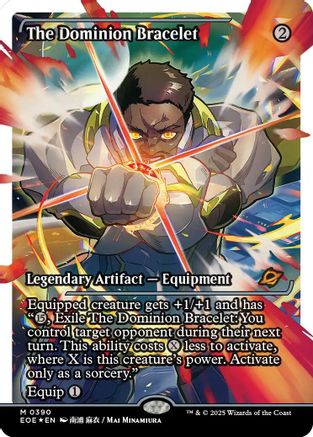 The Dominion Bracelet (Showcase) (Fracture Foil) (EOE-390) [Edge of Eternities] Foil