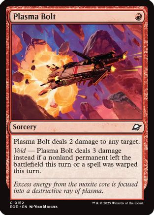 Plasma Bolt (EOE-152) [Edge of Eternities] Foil