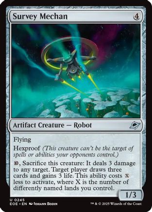Survey Mechan (EOE-245) [Edge of Eternities] Foil