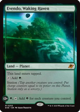 Evendo, Waking Haven (EOE-253) [Edge of Eternities] Foil