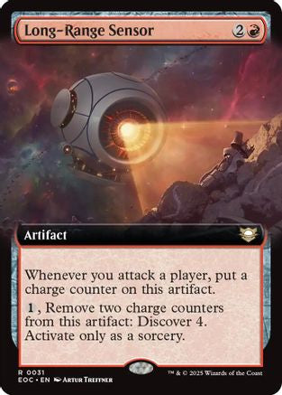 Long-Range Sensor (Extended Art) (EOC-031) [Commander: Edge of Eternities]