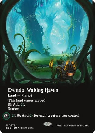 Evendo, Waking Haven (Borderless) (EOE-279) [Edge of Eternities]
