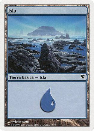 Island (Spanish) - "Isla" (PSAL-G60) [Magic Encyclopedia 2005 (Salvat/Hachette)]