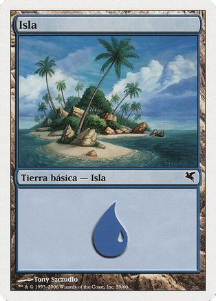 Island (Spanish) - "Isla" (PSAL-H59) [Magic Encyclopedia 2005 (Salvat/Hachette)]