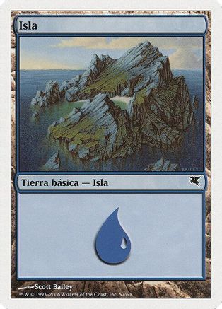 Island (Spanish) - "Isla" (PSAL-E57) [Magic Encyclopedia 2005 (Salvat/Hachette)]