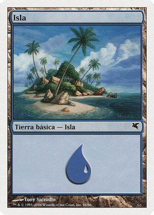 Island (Spanish) - "Isla" (PSAL-E56) [Magic Encyclopedia 2005 (Salvat/Hachette)]