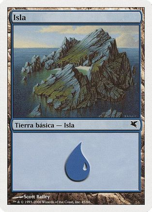 Island (Spanish) - "Isla" (PSAL-H45) [Magic Encyclopedia 2005 (Salvat/Hachette)]