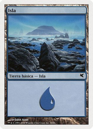 Island (Spanish) - "Isla" (PSAL-G36) [Magic Encyclopedia 2005 (Salvat/Hachette)]